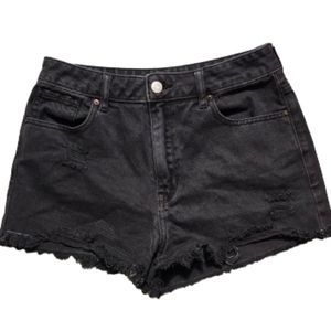 🎉HP🎉 EUC Pacsun Black Denim Jean Shorts
